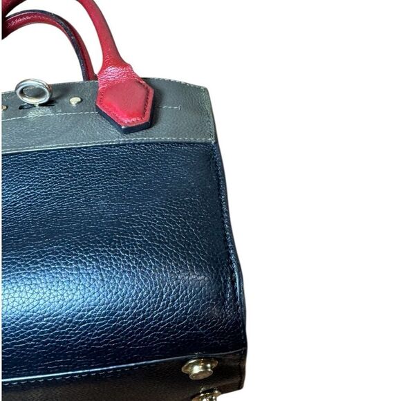 LOUIS VUITTON Tricolor Olive Green Black Red Mini LV City Steamer Bag - Picture 10 of 12